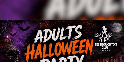 Adults Halloween Party