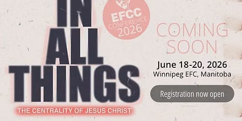 In All Things - The Centrality of Jesus Christ