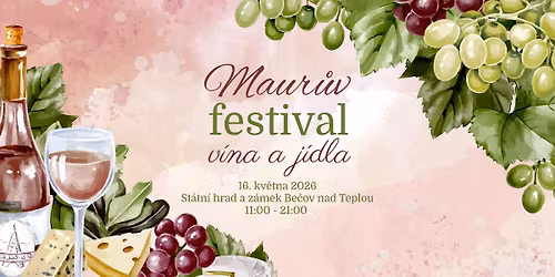 Maur\u016fv Festival v\u00edna a j\u00eddla.
