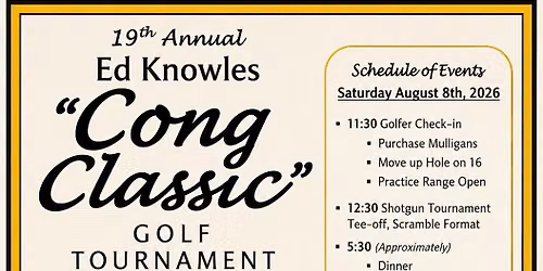 19th Annual Ed Knowles Conq Classic