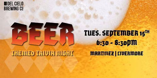 Beer Themed Trivia Night @ DCB Livermore