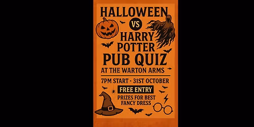 Halloween vs Harry Potter Pub Quiz!