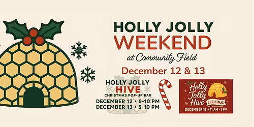 Holly Jolly Hive: Christmas Pop-Up Bar at Community Field (Night 1)