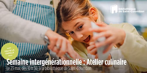 Trempette de licorne avec St\u00e9phanie (Semaine interg\u00e9n\u00e9rationnelle)