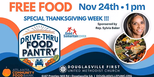 Free Food @ Douglasville First UMC