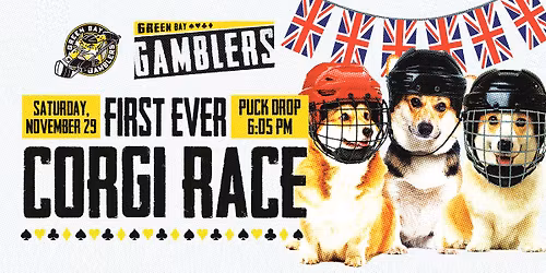 Green Bay Gamblers - Corgi Race