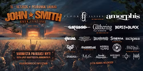 John Smith Rock Festival 2026