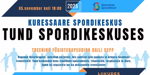 Liikudes Tervemaks: Tund spordikeskuses