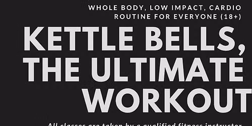 Kettlebells Exercise Class 