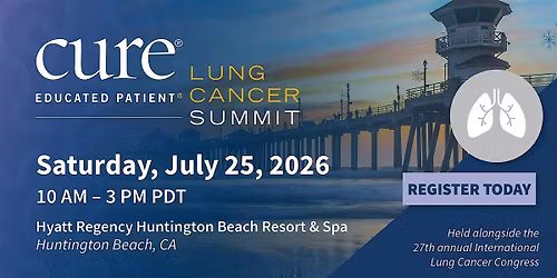 CURE\u00ae Educated Patient\u00ae Lung Cancer Summit