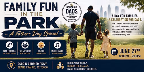 Family Fun In The Park: A Father's Day Brunch