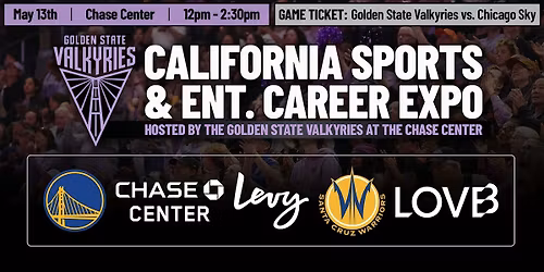 California Sports & Ent. Career Expo hosted at the Chase Center