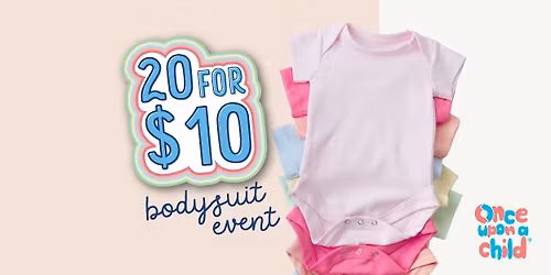 20\/$10 Bodysuit Event!