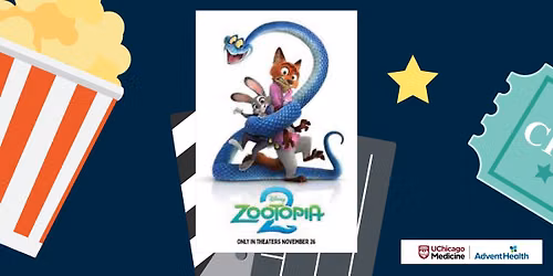 FREE Neighborhood Movie Series - Zootopia 2