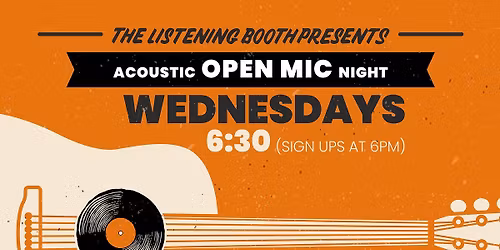 Open Mic at The Listening Booth