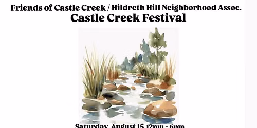 Castle Creek Festival at Brook Street Park