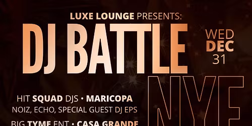 NYE 2026 DJ Battle