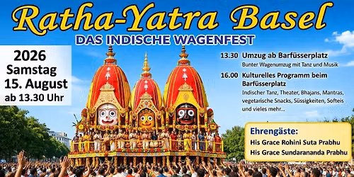 Ratha Yatra Festival Basel 2026