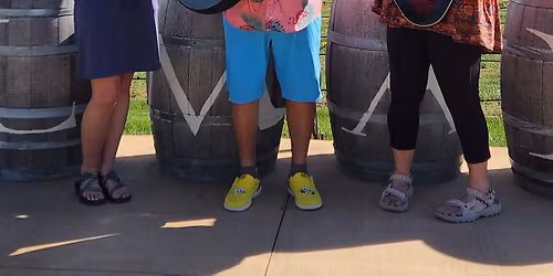 Greg Gall and My Sisters From Another Mother at Elmaro Vineyards 