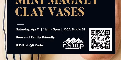 Second Saturday: Clay Hand-Building with Aimee Odum