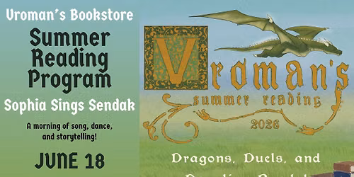Vroman's Summer Reading Program: Sophia Sings Sendak
