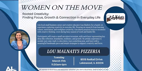 Women on the Move: Rooted Creativity