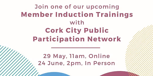 Cork City PPN Induction for PPN Members [In Person]