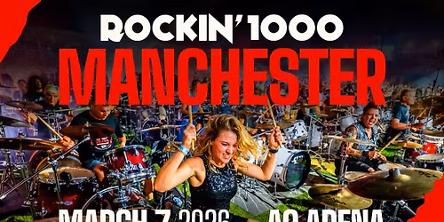 Rockin'1000 Manchester