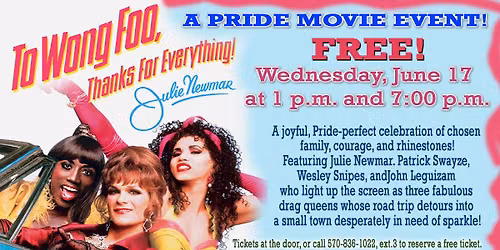 To Wong Foo - Pride Movie Event