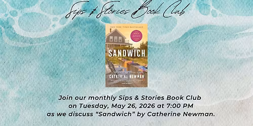 Sips & Stories May Book Club