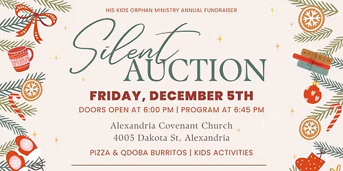 His Kids Annual Silent Auction