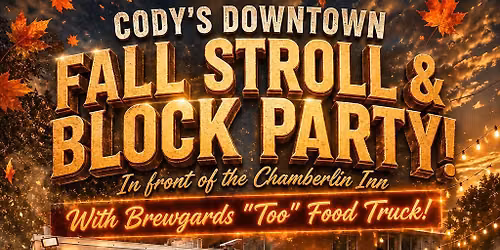 CODY'S FALL STROLL BLOCK PARTY \ud83e\udd73 