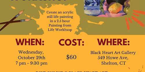 Painting from Life Workshop with Lilah Heyman