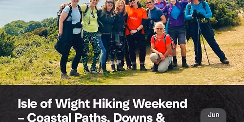 Isle of Wight Hiking Weekend 4 days \/ 3 nights