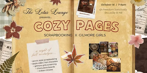 The Lotus Lounge Presents:  Cozy Pages \u2728
