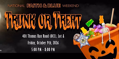 Harford County Sheriff's Office TRUNK OR TREAT