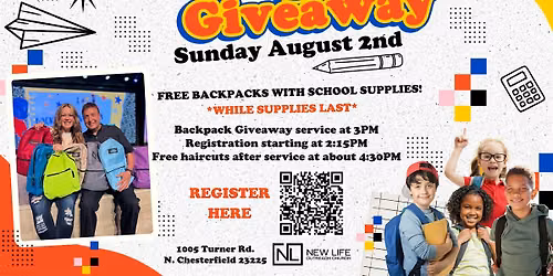 Backpack Giveaway 2026