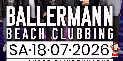 BALLERMANN BEACH CLUBBING 2026 | Blindenmarkter Seefest