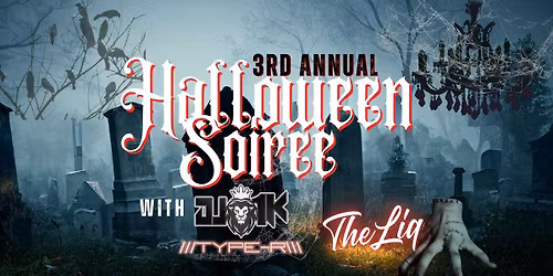 3rd Annual Halloween Party at The LiQ (ft. DJ 1K & Type-R)