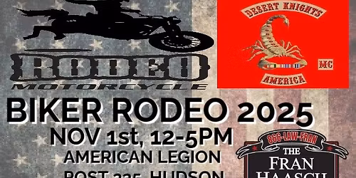 Biker Rodeo Fund Raiser for k9 Partners for Patriots