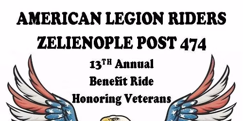 13th Annual Benefit Ride Honoring Veterans
