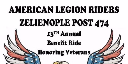 13th Annual Benefit Ride Honoring Veterans