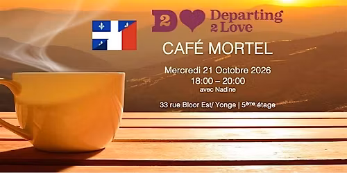 Caf\u00e9 Mortel | Centre Ville de Toronto |Bloor\/Yonge
