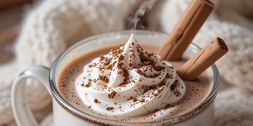 trip to urban apples for hot chocolate fest