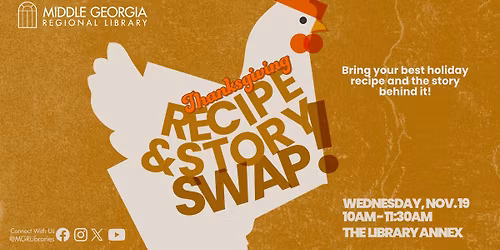 Thanksgiving Recipe & Story Swap