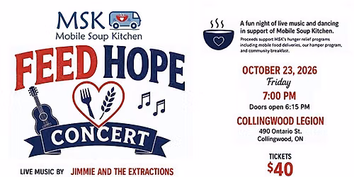 MSK\u2019s Feed Hope Concert