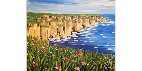 Ocean Cliff Views - Paint and Sip in Denver | Classpop!\u2122