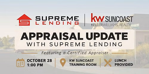 Appraisal Updates with Supreme Lending
