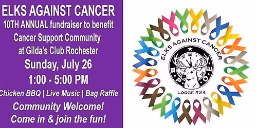 Elks Against Cancer Annual Chicken BBQ & Fundfaiser