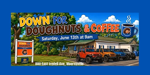 DOWN FOR DOUGHNUTS & COFFEE JEEP MEET!